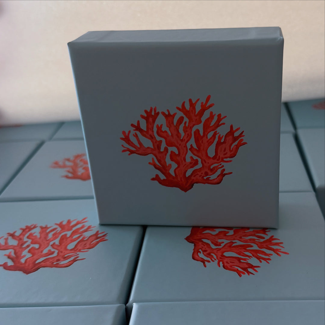 Coco Coral - Coral Design Marine inspired chocolate box