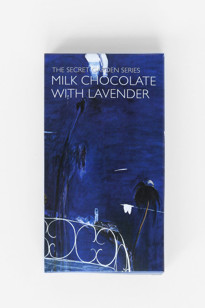 Secret Garden Milk Chocolate with Lavender by Coco Chocolate artisan chocolate bar, sydney chocolate, coco chocolate