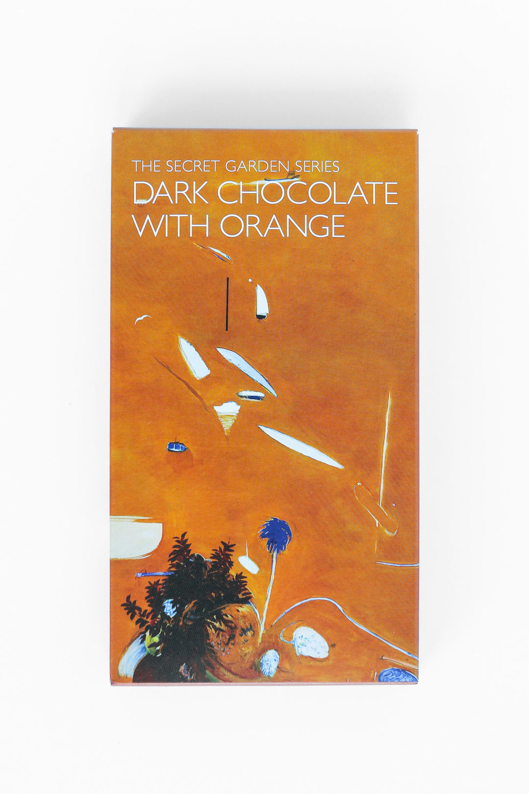 Secret Garden Dark Chocolate with Orange by Coco Chocolate artisan chocolate bar, orange flavour, 70 g